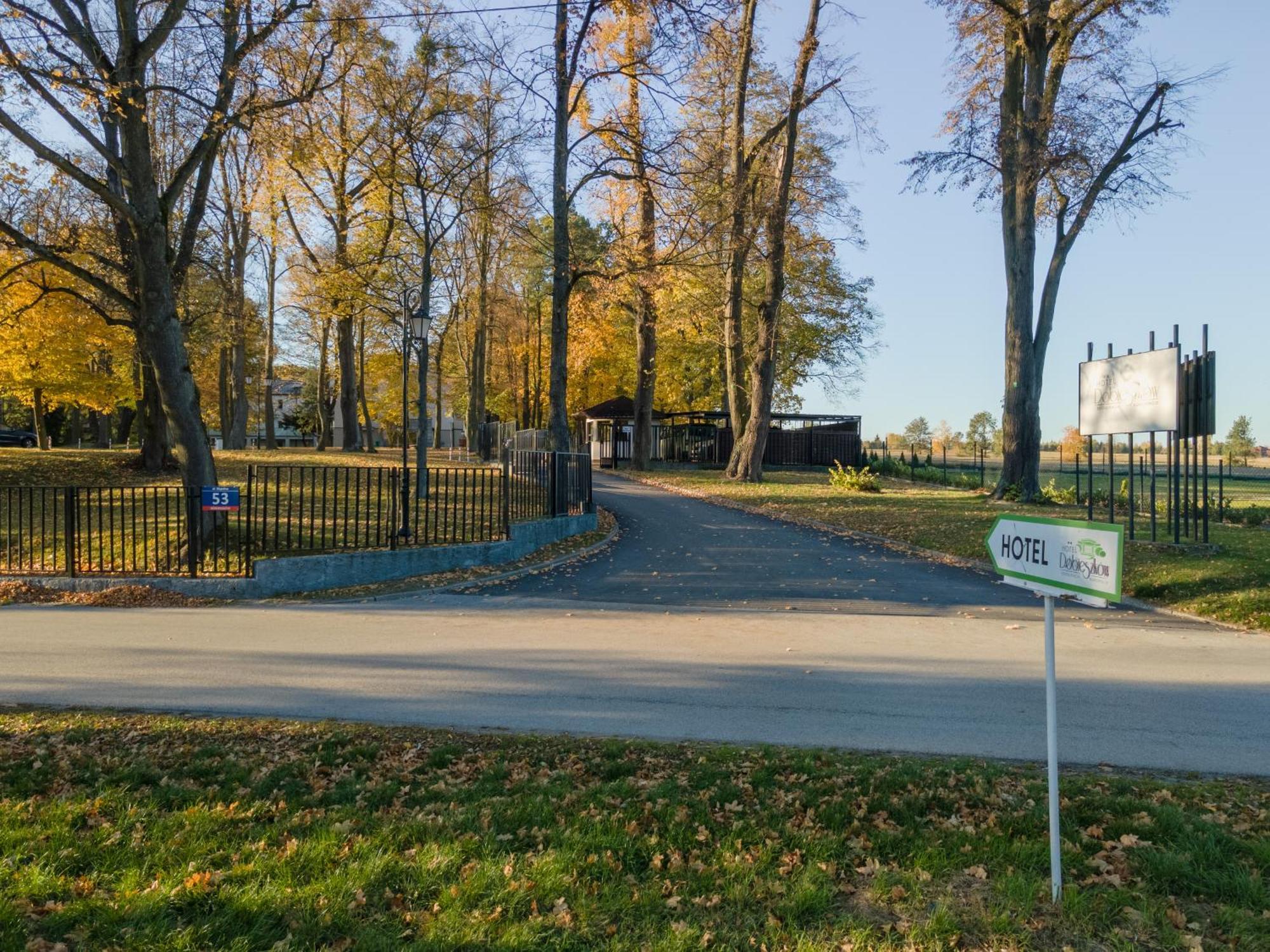 Hotel W Dobieszkowie Stryków Exterior foto
